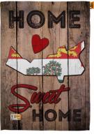 Prince Edward Island Home Sweet House Flag