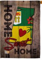 Saskatchewan Home Sweet House Flag