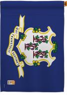Connecticut Decorative House Flag