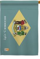 Delaware Decorative House Flag