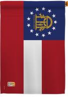 Georgia Decorative House Flag