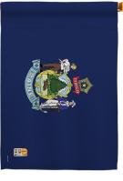 Maine Decorative House Flag