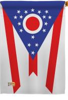 Ohio Decorative House Flag