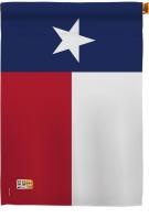 Texas Decorative House Flag