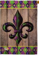 Fleur De Lys Decorative House Flag