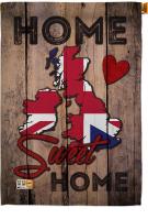 UK Home Sweet House Flag