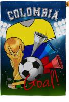Colombia Soccer House Flag