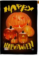 Halloween Pumpkin Patch House Flag