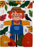 Sweetie Scarecrow House Flag