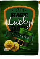 Have A Lucky Day Decorative House Flag