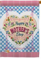 Floral Mother Day House Flag