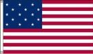 High Wind, US Made Star Spangled Banner (15 Star) Flag 3x5