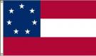 High Wind, US Made Stars & Bars Flag 2x3