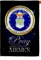 Pray United States Airmen House Flag