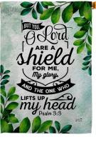 O Lord Are A Shield House Flag
