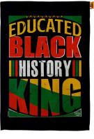 Educated Black History House Flag