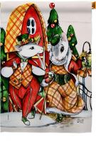 Holiday Mouses House Flag