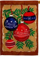 Christmas Ornaments House Flag