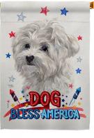 Patriotic Maltese House Flag