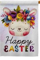 Happy Bunny Decorative House Flag