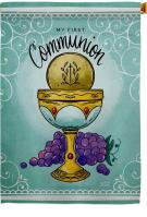 First Communion House Flag