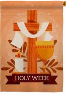 The Holy Week Decorative House Flag