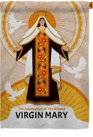 Blessed Virgin Mary House Flag