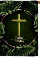 Palm Sunday House Flag