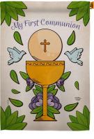 My Holy Communion House Flag