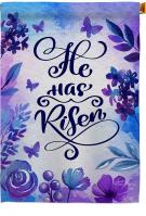 He Has Risen House Flag