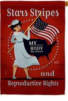 Reproductive Rights House Flag