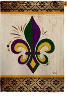 Fleur De Lys Impressions Decorative House Flag