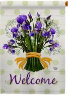 Iris Bouquet House Flag