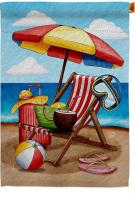 Beach Chair Decorative House Flag