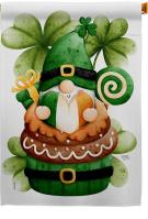 St Patty Gnome House Flag