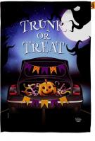 Trunk Or Treat House Flag