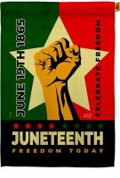 Juneteenth Day House Flag