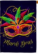 Mardi Gras Impressions Decorative House Flag