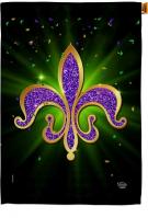 Fleur De Lis Decorative House Flag