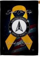 Support Space Force House Flag