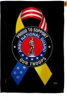 Support Army National Guard Troops House Flag