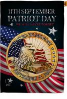 Patriot Day 911 House Flag