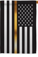 US Thin Gold Line House Flag
