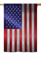 Steel Of Pride American Flag House Flag