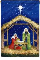 Nativity of Jesus House Flag