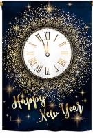 Countdown New Year House Flag