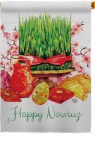 Nowruz Wishes House Flag