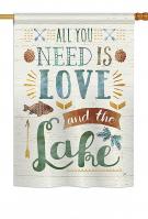 All You Need Is Love And Lake House Flag