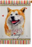 Akita Happiness House Flag