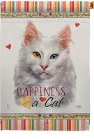 Turkish Angora Happiness House Flag